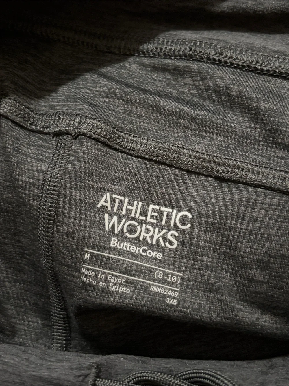 Athletic Works Women's ButterCore Compression Leggings with Drawstring Size M